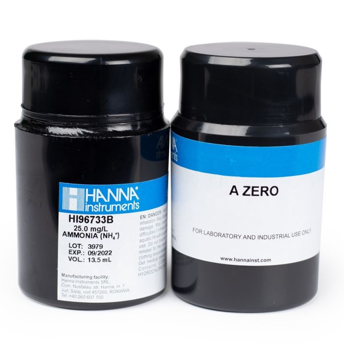CalCheck styards para Amoníaco HR, 0.0 y 25.0