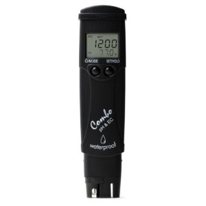 Combo, medidor de pH/CE/TDS/ºC/ºF