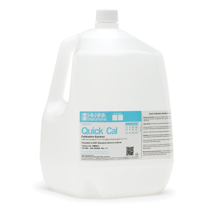 Solución para calibración rapida para HI9828,