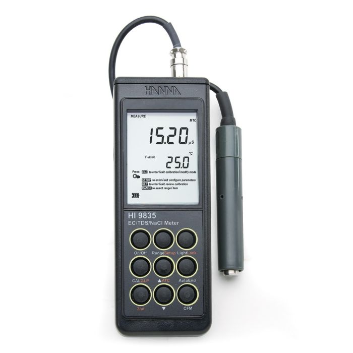 Medidor de pH/ORP portátil Impermeable