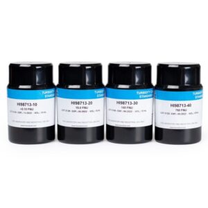 Set cal de turbidez  0. 10, 15, 100, 750 FNU
