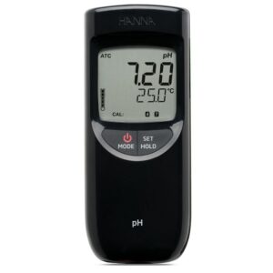 Medidor de pH y Temperatura impermeable