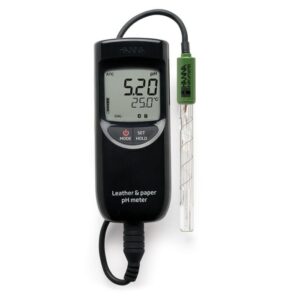 Medidor de pH/Tº con HI 1414D punta plana