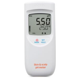 Medidor de pH/Tº con HI 1414D/50 para piel