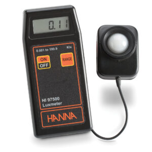Medidor intensidad de luz portátil Luxmeter